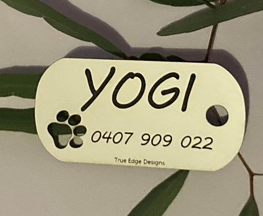 Personalised Pet Name Tags for your loved furbies