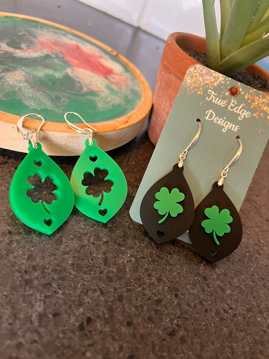 St Patrick’s Day Earrings