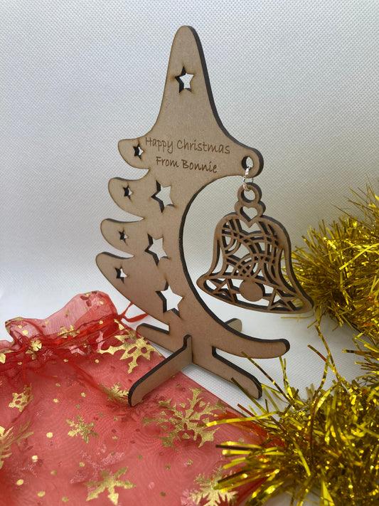 Christmas Tree Decor with Decoration- Personalised