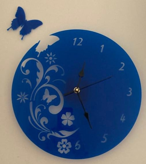 Clock, Butterfly Garden